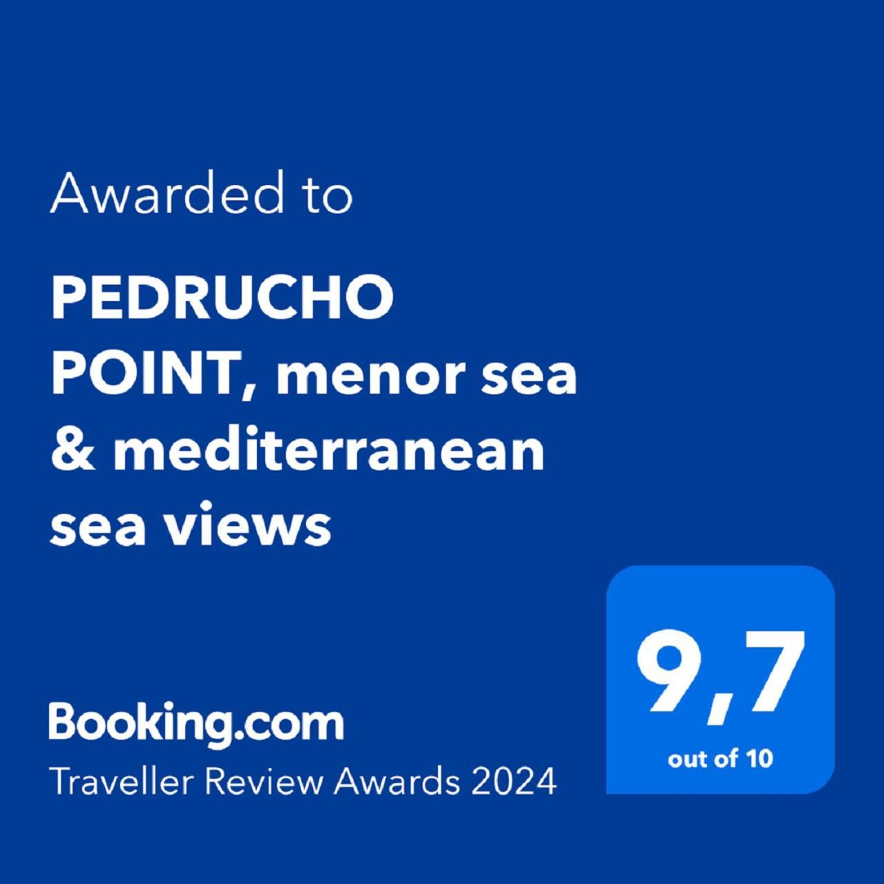 Pedrucho Point, Menor Sea & Mediterranean Sea Views La Manga del Mar Menor Eksteriør bilde